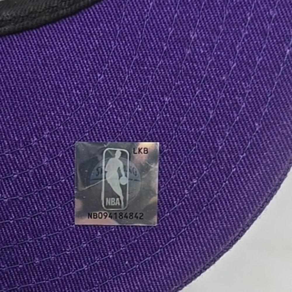 REMIXED New Era Los Angeles Lakers NBA Upside Down 9FORTY A-Frame Snapback Y2K